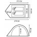 Палатка 2-местная Outventure Dome 2